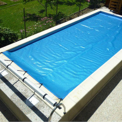Isothermal covers for 7x3 m swimming pool