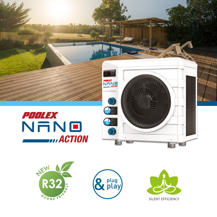 Nano Action 4 Wärmepumpe für Pools