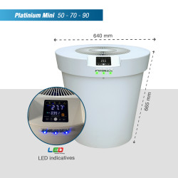 Pompa di calore per piscine Platinium Mini FI 50
