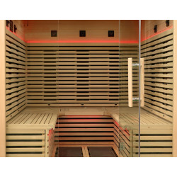 Canopée 6 infrared saunas