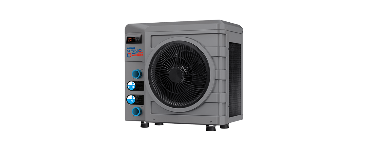 Reversible Nano Action heat pumps for swimming pools