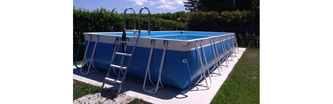 Luxury 140 above ground pool kit