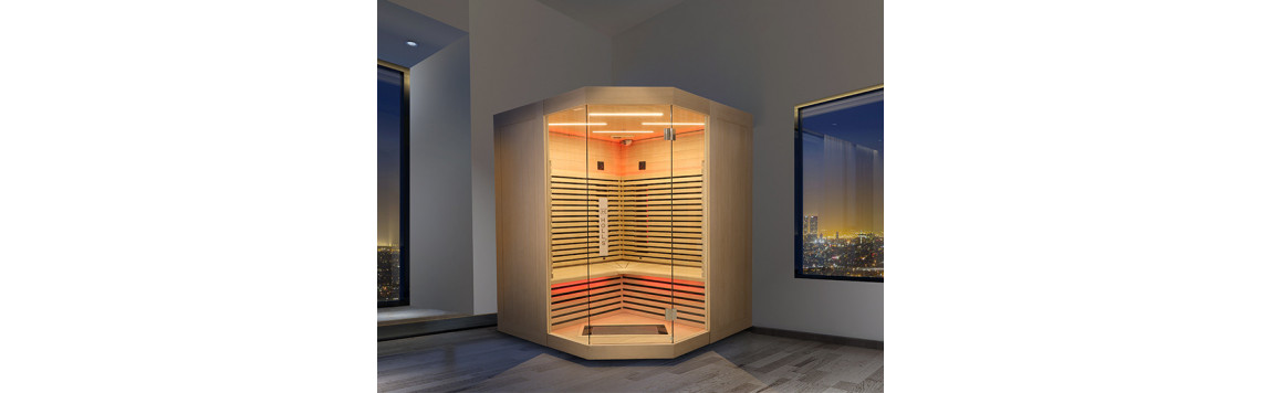 Différents types de saunas intérieurs ou extérieurs