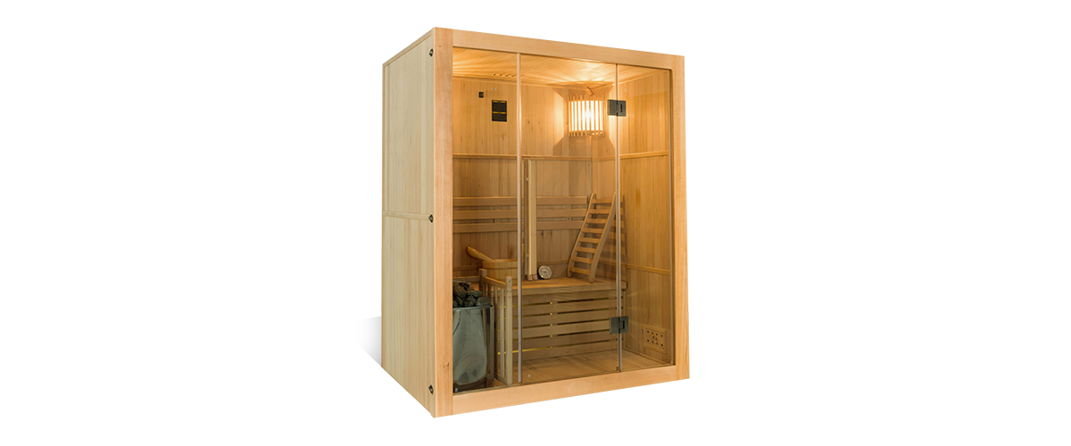 Sense indoor steam room saunas